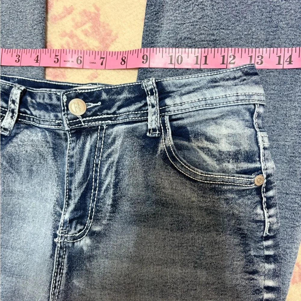 Angels of Difference High Rise Boot Cut Flare Leg Western Jeans Women’s 8/29